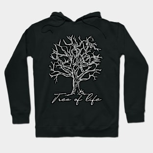 Tree of life (white version) Hoodie